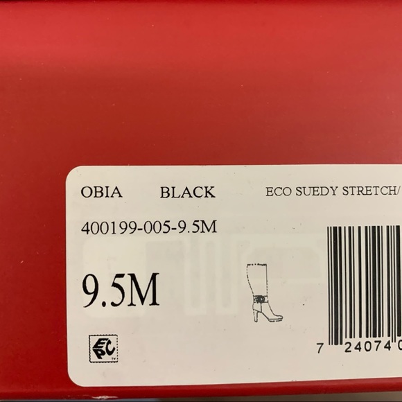 Impo Black Obia High Heel Dress Boots With Buckle Size 9.5 Women’s Boots - Picture 14 of 14